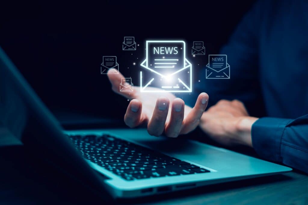 Newsletter Service von corvus WebSEO, versende an deine Kunden interessante Newsletter